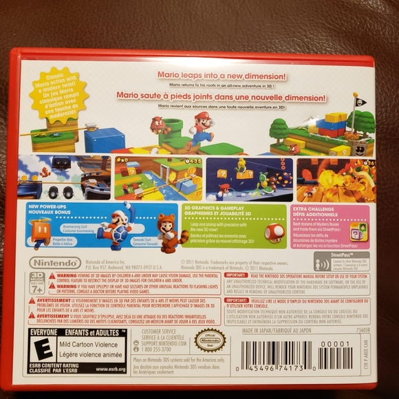 Super Mario 3D Land 3DS Nintendo - Picture 2 of 3